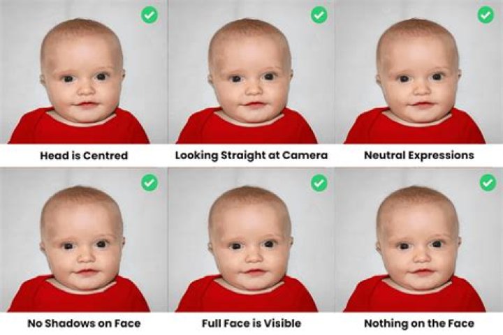 Are babies awake in passport photos?