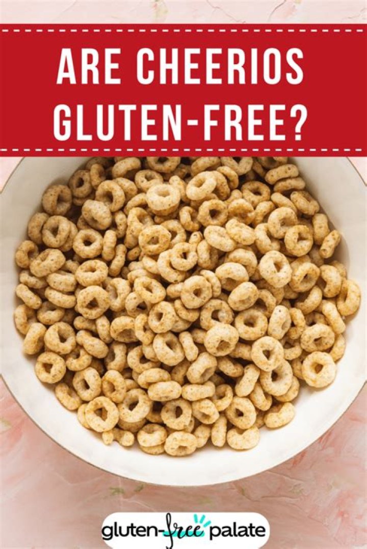Are Cheerios gluten-free?