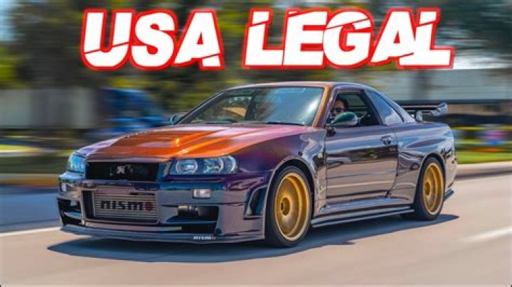 Are GT-R R34 legal in the US?