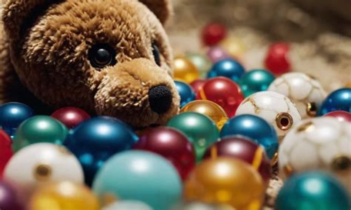Are the beads in stuffed animals poisonous to dogs?