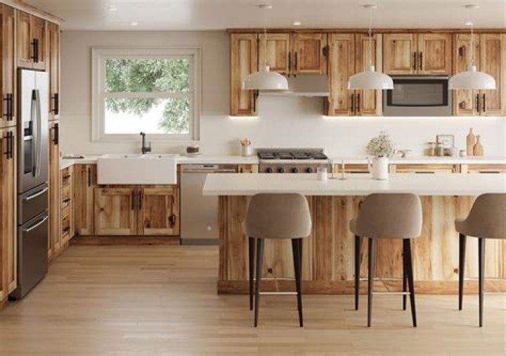 Are wood cabinets making a comeback?