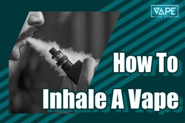 Are you meant to inhale vape?
