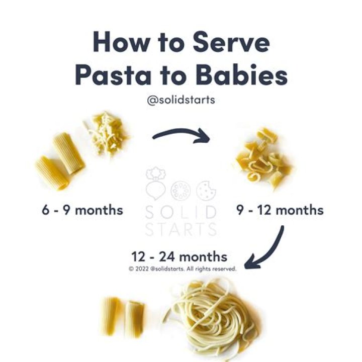 Can a 1 year old eat spaghetti?