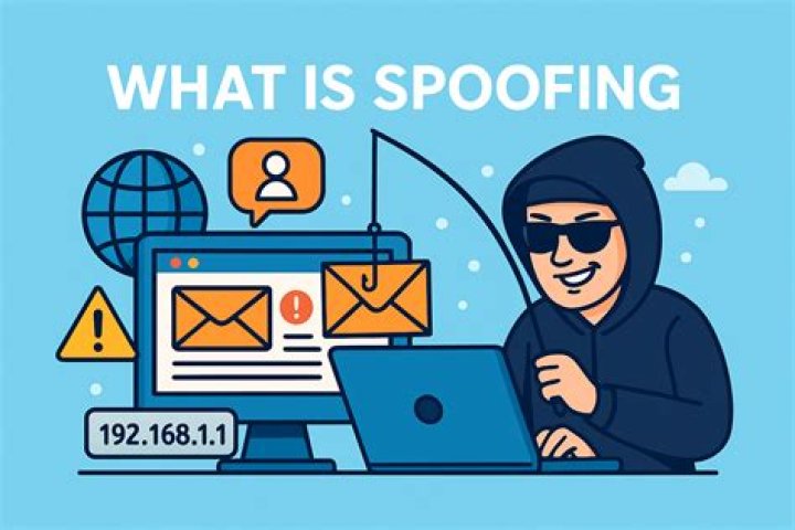 Can a spoof text be traced?