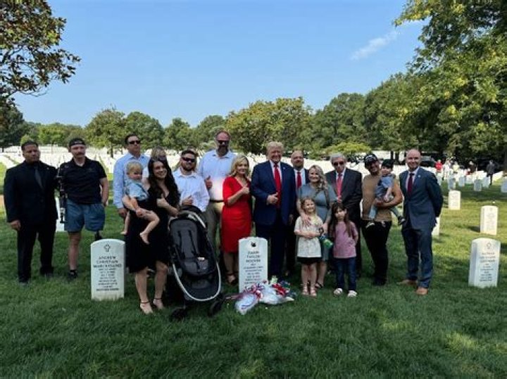 Can a wife be buried in Arlington?