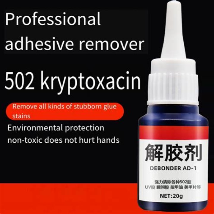 Can acetone remove super glue?