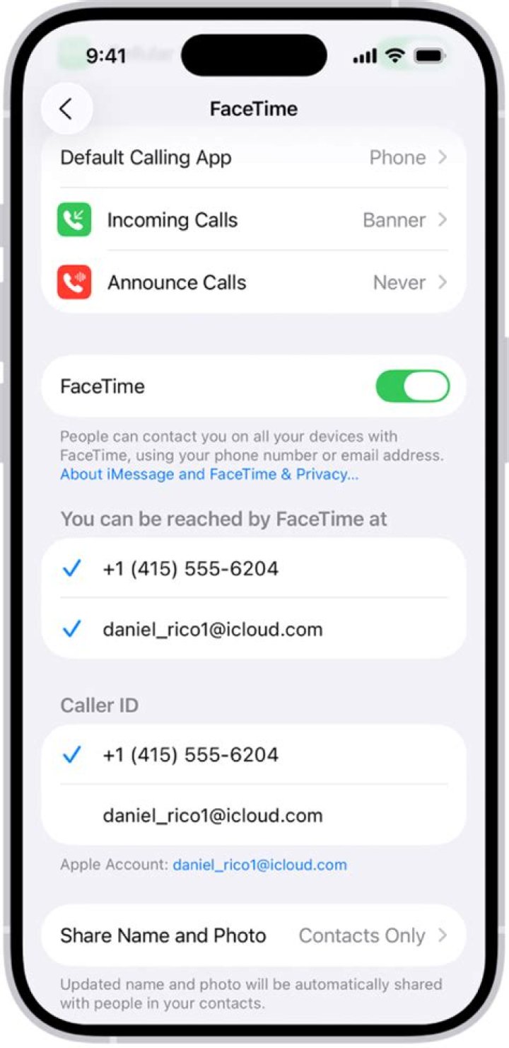 Can babies see you on FaceTime?