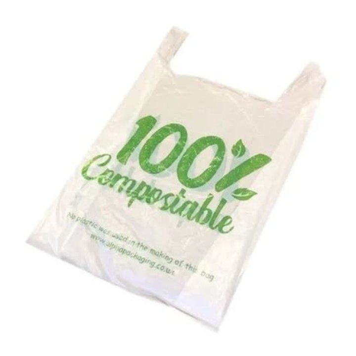 Can biodegradable bags be composted?