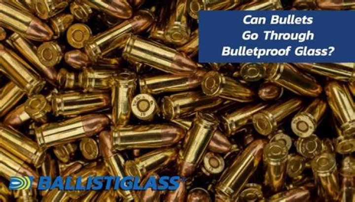 Can bulletproof glass stop a 50 cal?