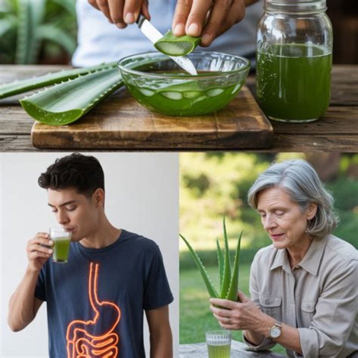 Can drinking aloe clean your system?