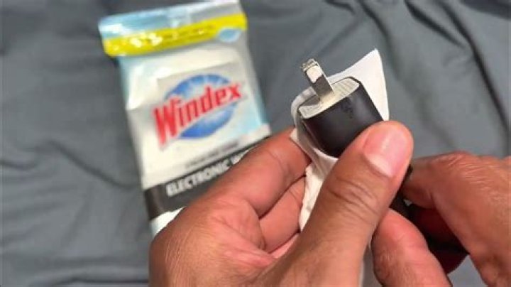 Can I clean my phone with Windex?