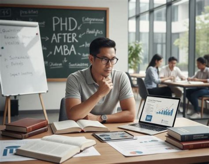 Can I do PhD after MBA?