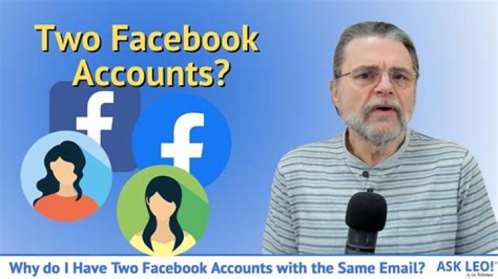 Can I have two Facebook accounts with different emails?