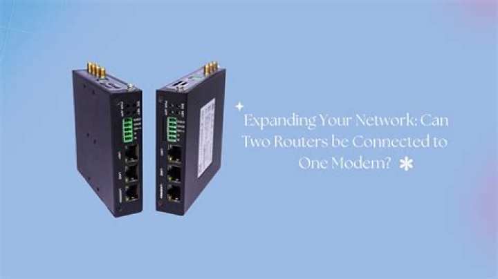 Can I hook up two routers to one modem?