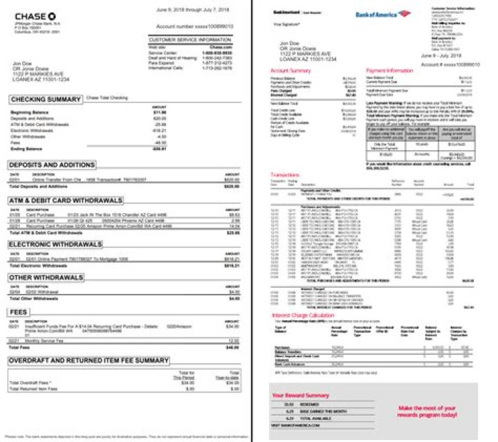 Can I refuse to show my bank statement?