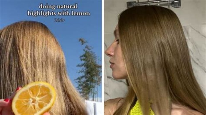 Can lemon remove hair dye?