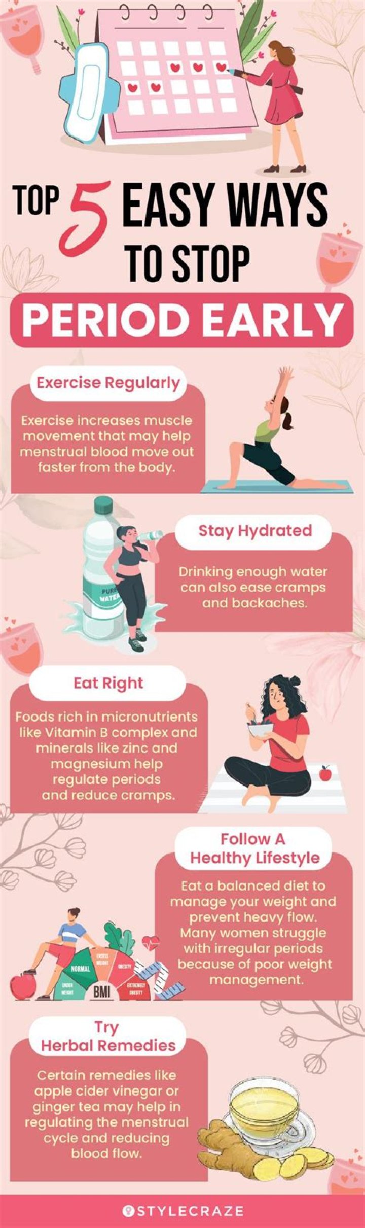 Can lemon stop your period?
