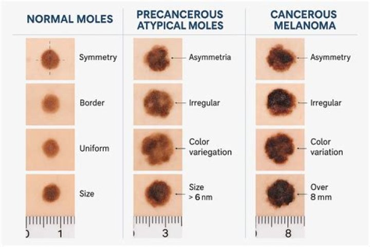 Can melanoma be non cancerous?