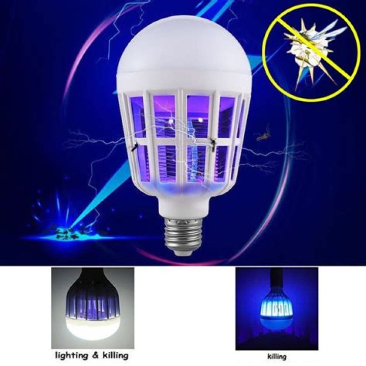 Can mosquitoes see LED lights?