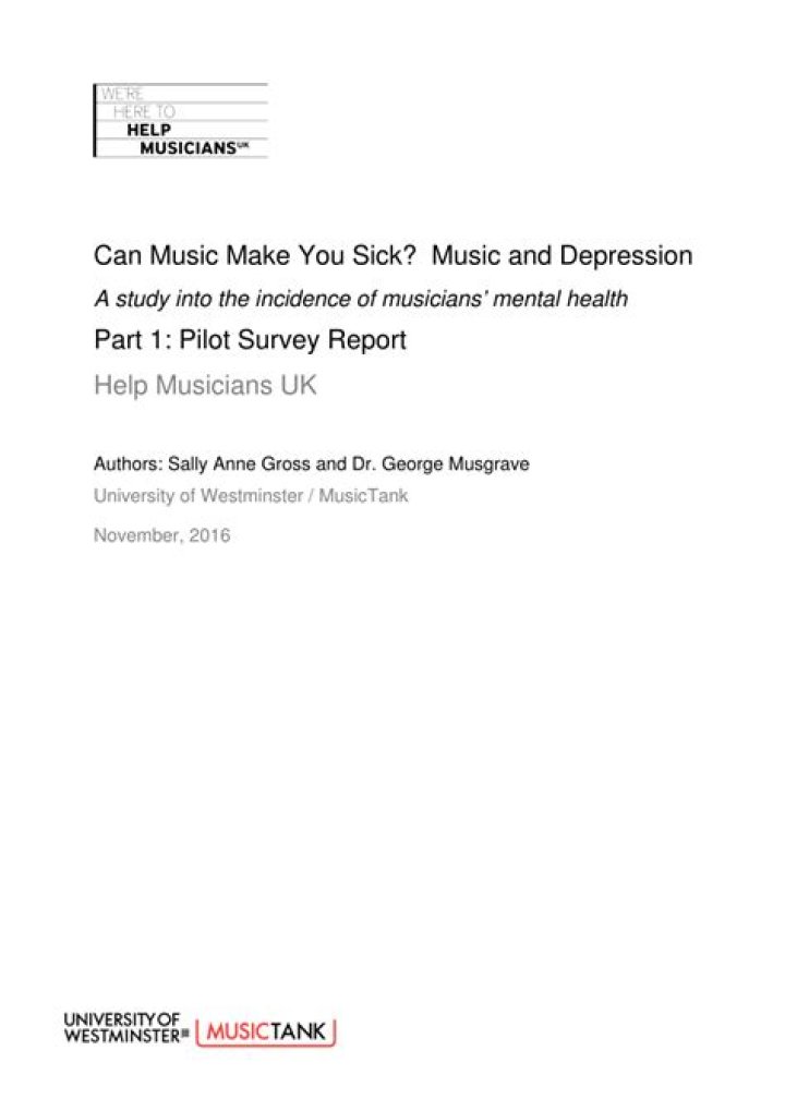 Can music make me sick?
