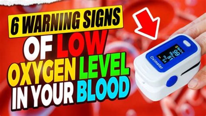 Can people live with low oxygen levels?