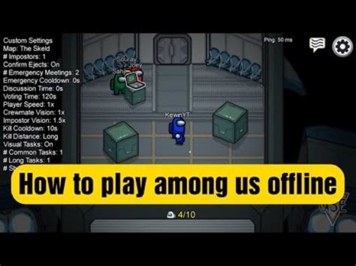Can u play Among Us offline?