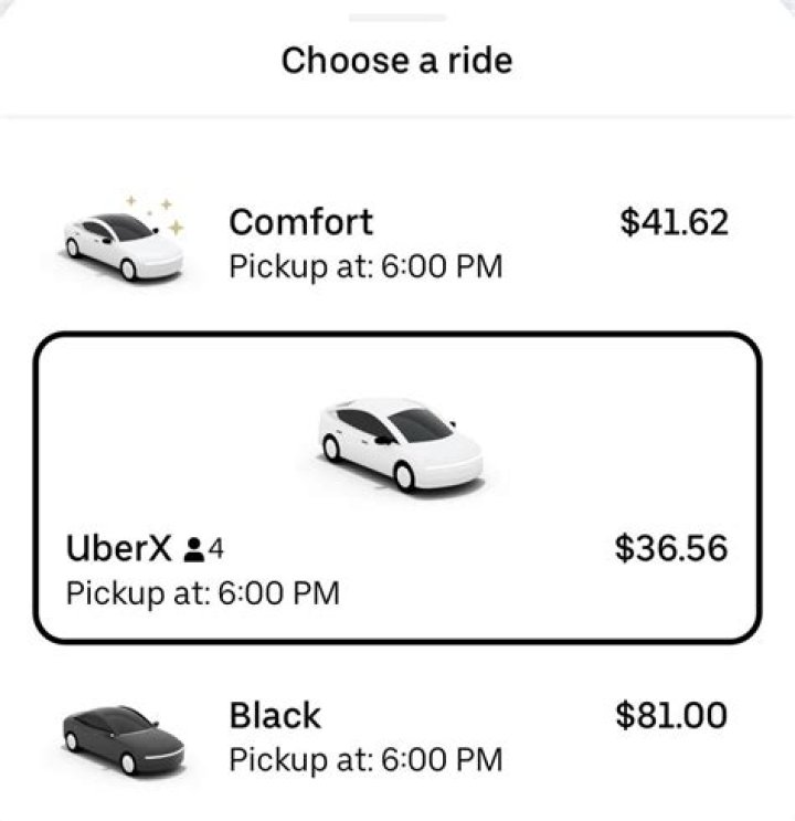 Can Uber change price after ride?