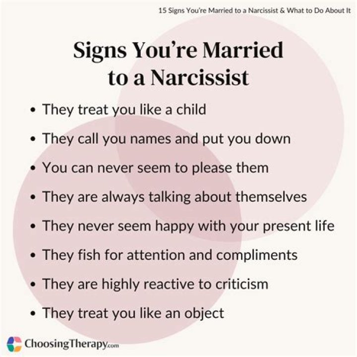 Can you be happily married to a narcissist?