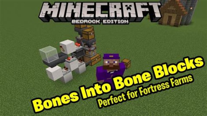 Can you craft bones in Minecraft?