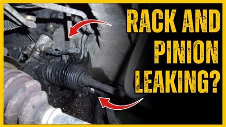 Can you drive with a broken rack and pinion?