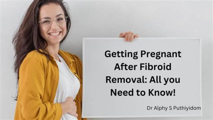 Can you get pregnant after removing fibroids?
