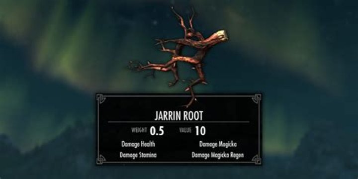 Can you grow Jarrin Root Skyrim?