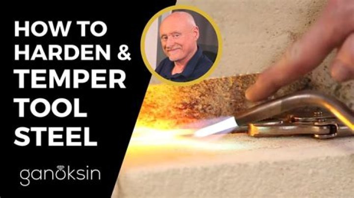 Can you harden and temper silver steel?