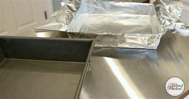 Can you Line baking pans with aluminum foil?