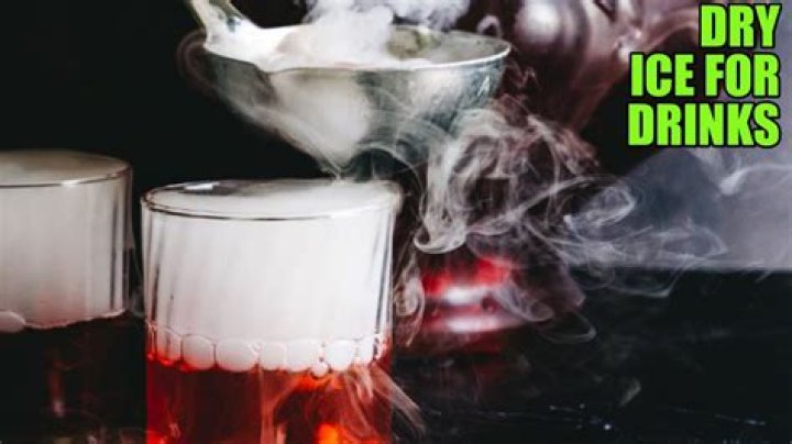 Can you put dry ice in your mouth?