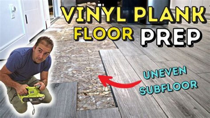 Can you put vinyl flooring on plywood?