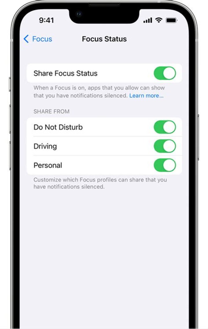 Can you see Focus status if blocked?