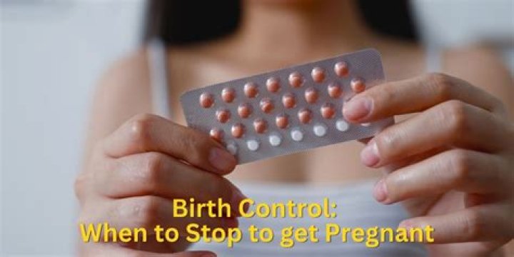 Can you stop birth control cold turkey?