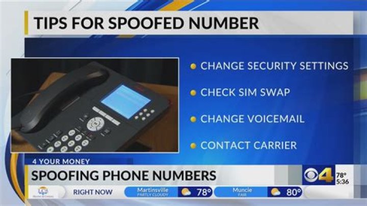 Can you tell if a number is spoofed?