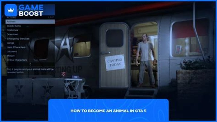 Can you turn into an animal in GTA 5 story mode?