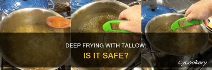 Can you use tallow in a deep fryer?