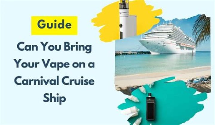 Can you vape on cruise ships?