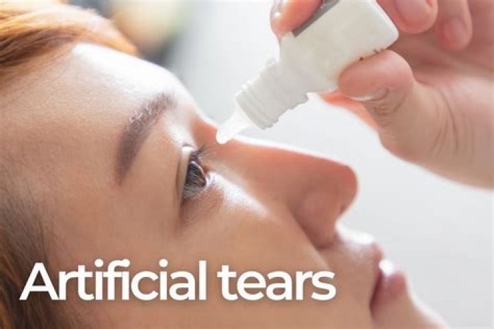 Do artificial tears cure dry eyes?