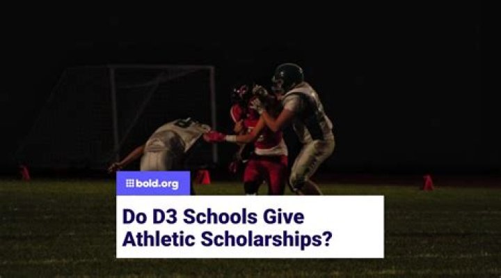 Do athletes commit to D3 schools?