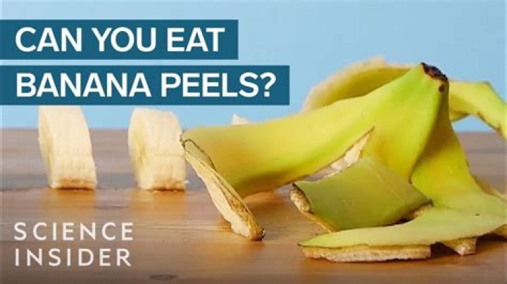 Do banana peels help you lose weight?