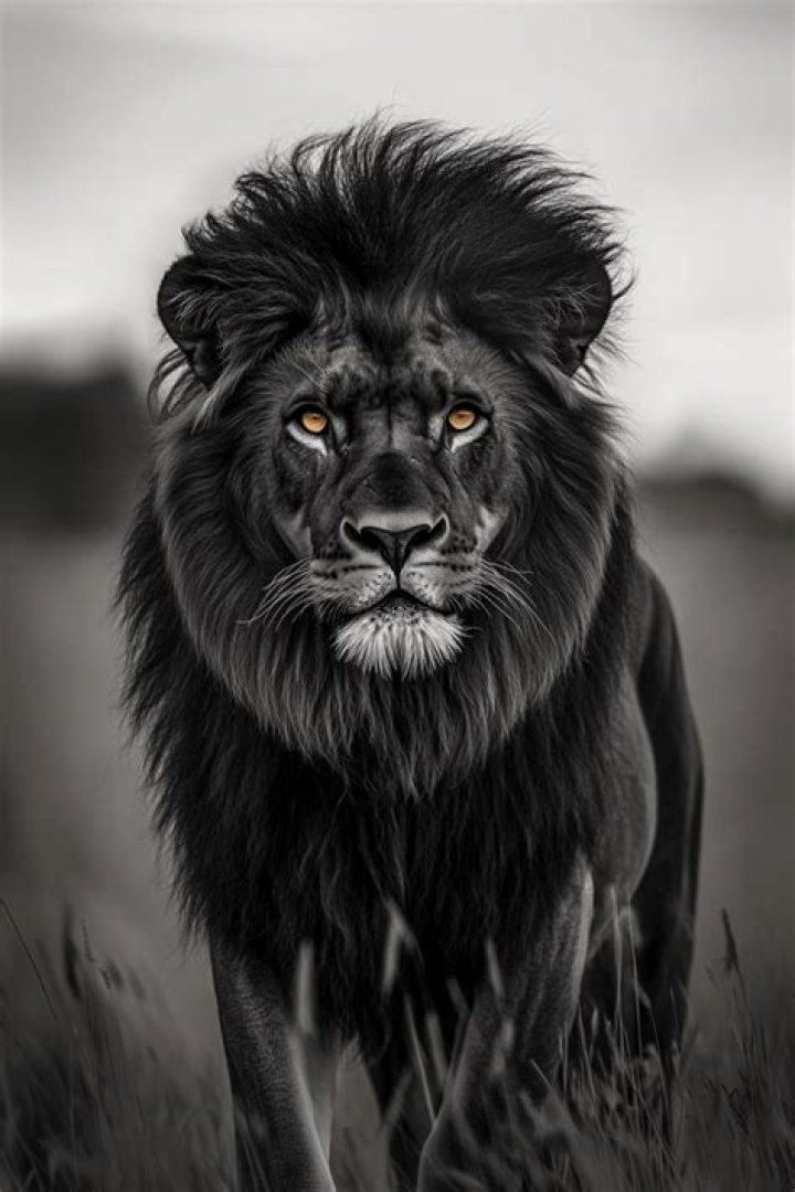 Do black lions exist?