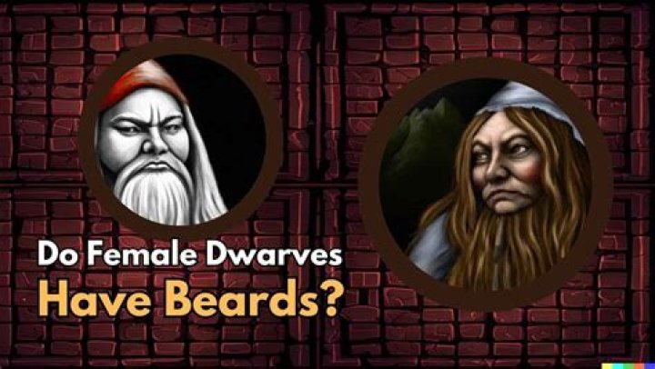Do female dwarves have beards 5e?