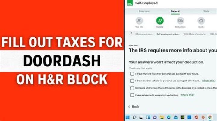 Do I need to file taxes for DoorDash?
