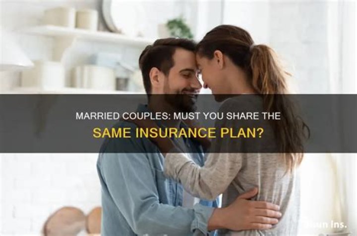 Do married couples have to be on same car insurance?