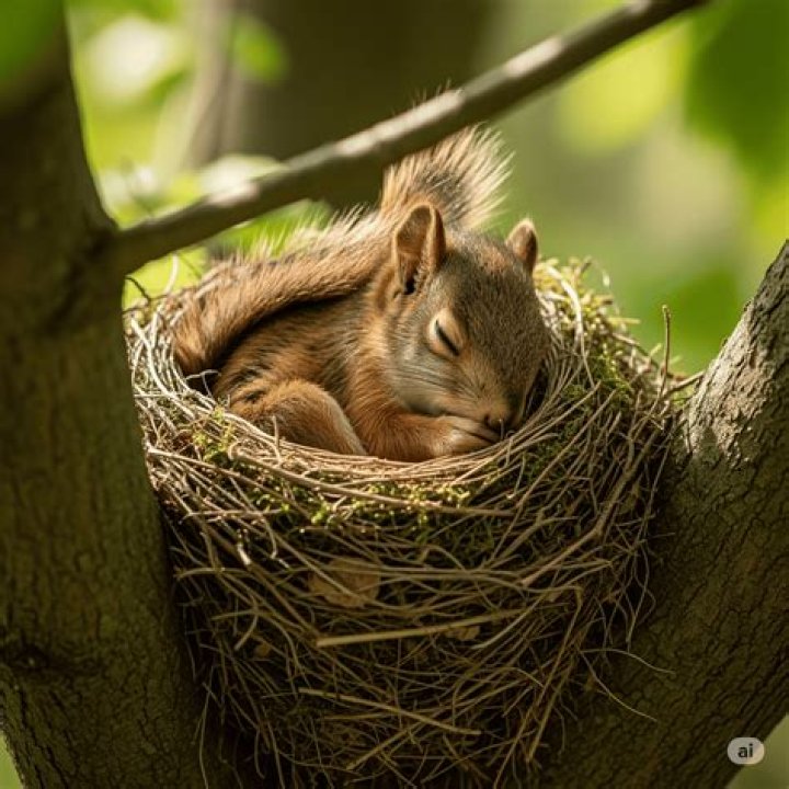 Do squirrels go back to where they were born?